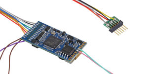 ESU 58416 - LokSound 5 DCC/MM/SX/M4 Leerdecoder, 6-pin NEM651, Retail, mit Lautsprecher 11x15mm, Spurweite: 0,